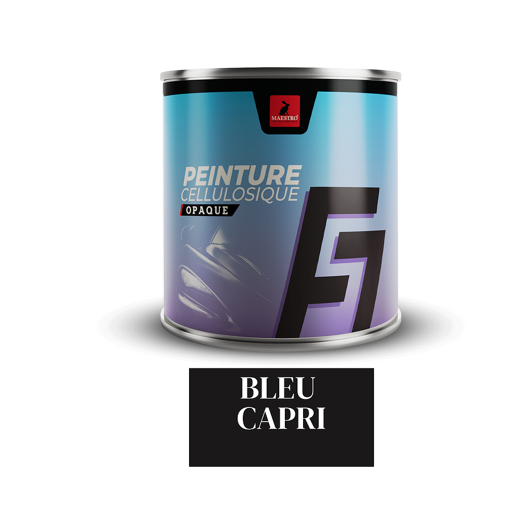 PEINTURE CELLULOSIQUE F7 EXPRESS 1Kg BLEU CAPRI