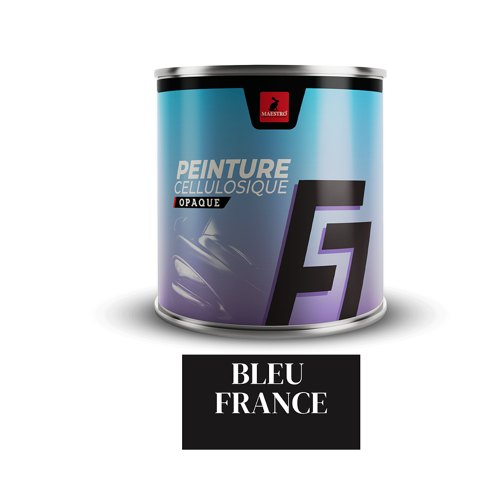 PEINTURE CELLULOSIQUE F7 EXPRESS 1Kg BLEU FRANCE