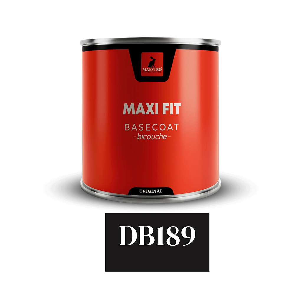PEINTURE BICOUCHE 1K MAXIFIT 1LT NOIR DB189 MECEDES