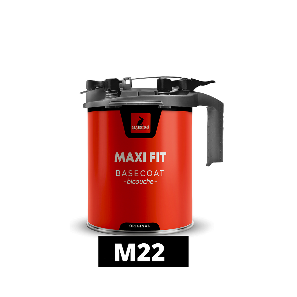PEINTURE BICOUCHE 1K MAXIFIT 3LT ALUMINIUM FIN M22 